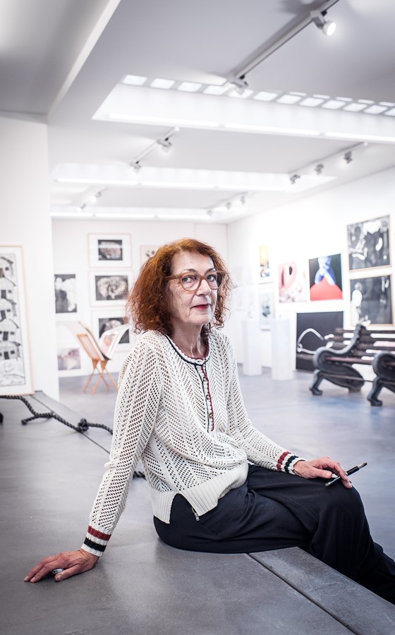 Beatrice Liaskowski führt eine Galerie in Zürich.