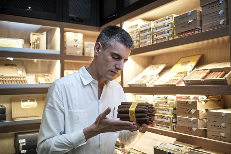 Zigarrenfachhändler Manuel Fröhlich