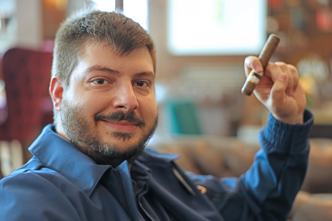 Miloš Brankovic ́ mischt mit seinen New-World-Brands Belgrads Zigarrenszene auf.