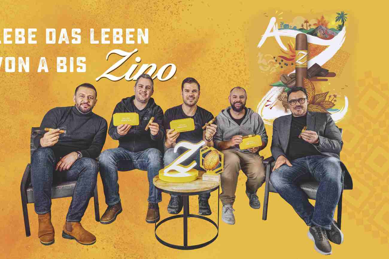 V.r.n.l.: Enrico Gunde, Reto Furter, Christoph Läubin und Sven Buchschacher von der ZO Retail GmbH sowie Ramadani Agron (Oettinger Davidoff)