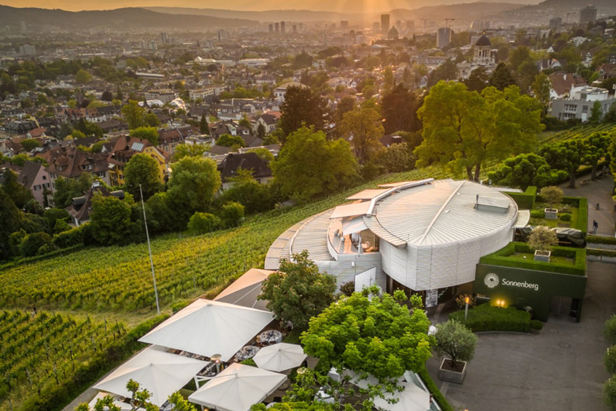 Hoch über Zürich